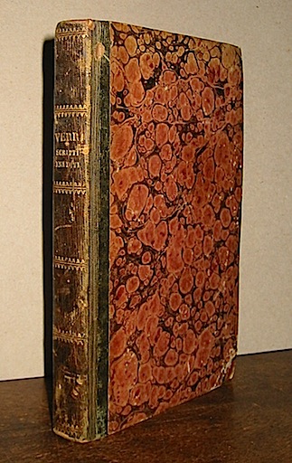 Pietro Verri Scritti inediti del conte Pietro Verri milanese 1825 Londra s.t.